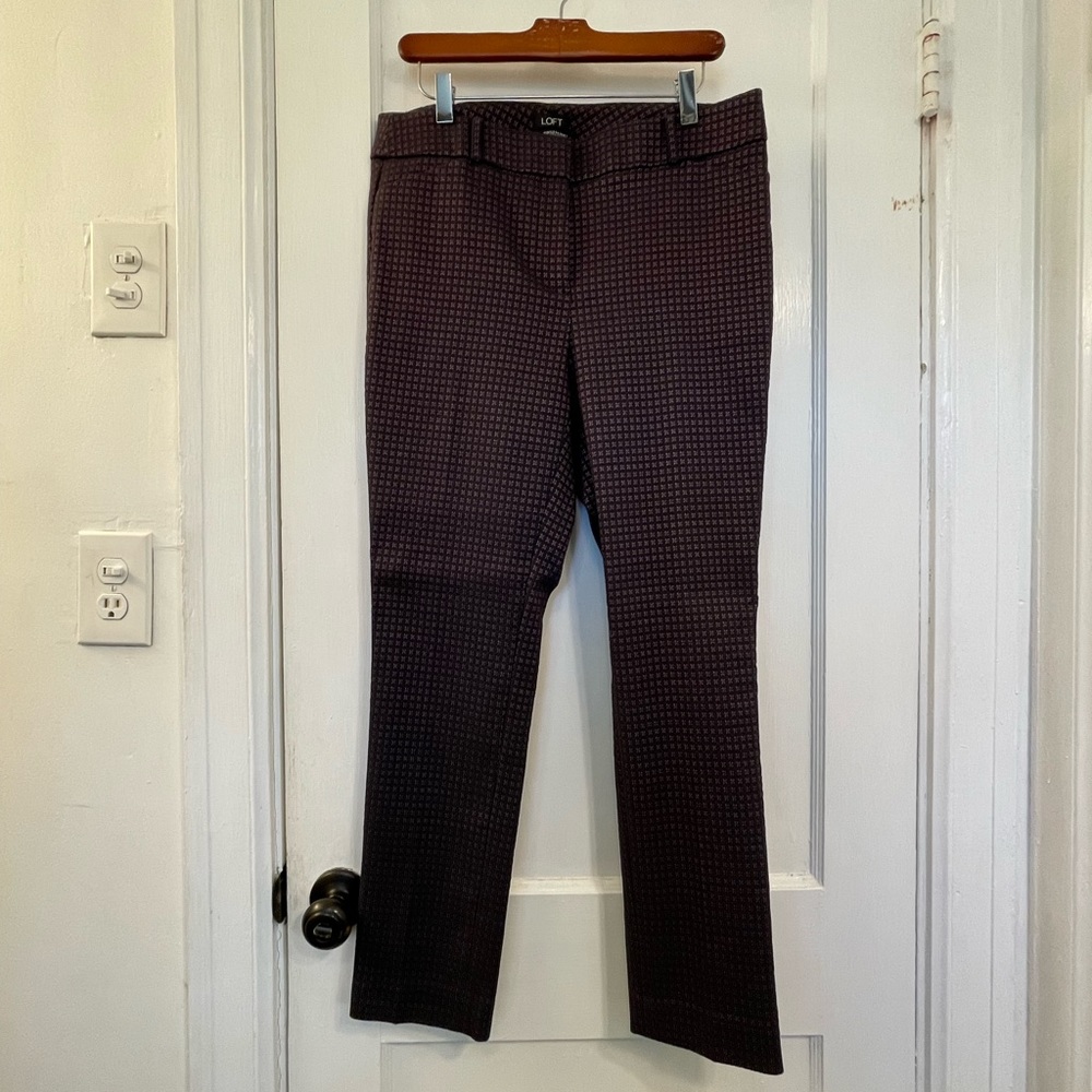 LOFT Marisa Skinny - ankle crop cigarette style pant - NEW, never worn